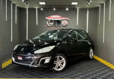 Peugeot 308 allure 2.0 flex 16v 5p aut. - preta - 2013/2013