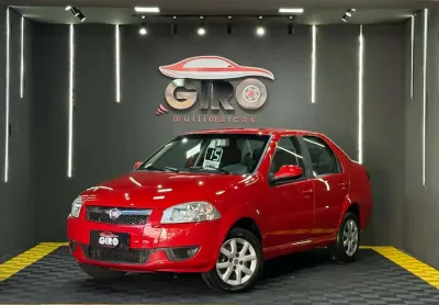 Fiat siena el 1.0 mpi fire flex 8v 4p - vermelha - 2015/2015