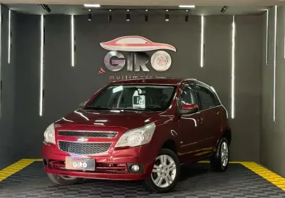 Chevrolet agile ltz 1.4 mpfi 8v  - vermelha - 2011/2012
