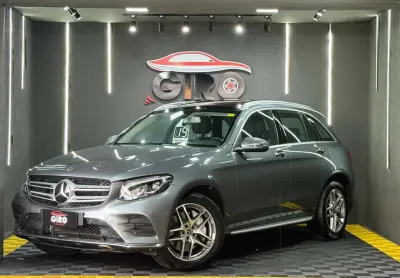 Mercedes-benz glc 250 sport 4matic 2.0 tb 16v aut - cinza - 2019/2019