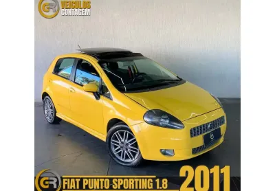 Fiat punto 2011 1.8 sporting 16v flex 4p automatizado