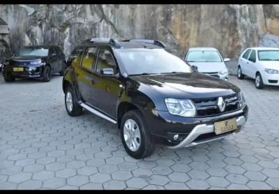 Renault duster dynamique 2.0 at  - preta - 2016/2017