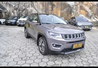 Jeep compass limited 2.0 at  - cinza - 2018/2018