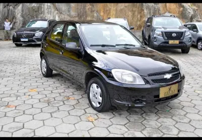 Chevrolet celta lt 1.0 mt  - preta - 2012/2013