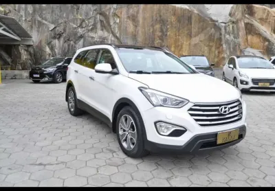 Hyundai grand santa fé 3.3 v6 4x4 at (7l)  - branca - 2014/2015