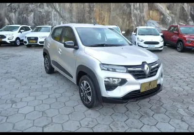 Renault kwid intense 1.0 mt - prata - 2022/2023