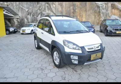 Fiat idea adventure 1.8 dualogic  - branca - 2012/2013