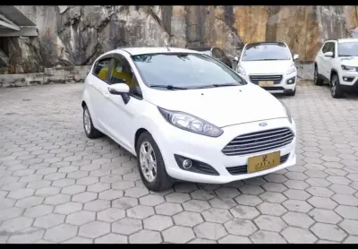 Ford new fiesta hatch sel 1.6 at  - branca - 2016/2017