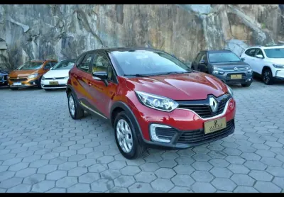 Renault captur life 1.6 at  - vermelha - 2018/2019