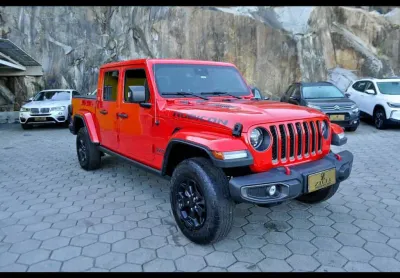 Jeep gladiator rubicon 3.6 v6 4x4 at  - vermelha - 2022/2023