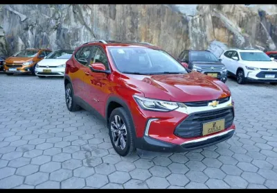Chevrolet tracker premier 1.2 turbo at  - vermelha - 2020/2021