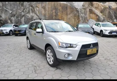 Mitsubishi outlander 2.0 at  - prata - 2011/2012