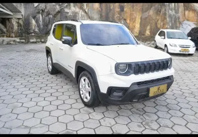Jeep renegade sport t270 1.3 turbo at  - branca - 2023/2024