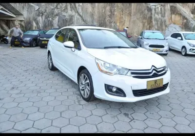 Citroën c4 lounge tendance 2.0 at - branca - 2014/2015