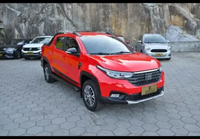 Fiat strada ranch cd 1.3 at - vermelha - 2022/2023