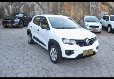 Renault kwid zen 1.0 mt - branca - 2019/2019