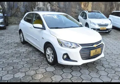 Chevrolet onix lt 1.0 turbo mt - branca - 2020/2020