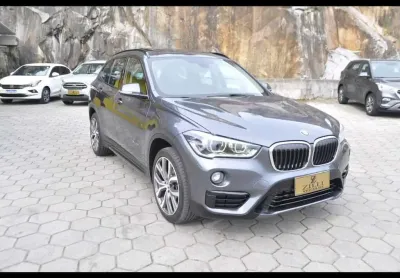 Bmw x1 2.0 xdrive 25i sport activeflex at - cinza - 2017/2018