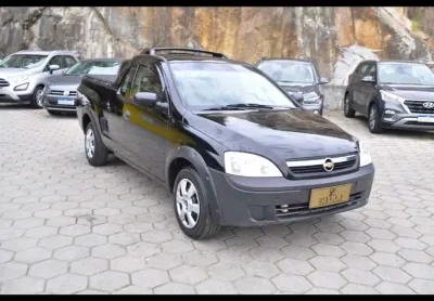 Chevrolet montana conquest 1.4  - preta - 2009/2010