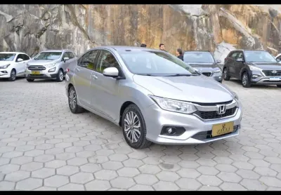 Honda city lx 1.5 cvt - prata - 2019/2019
