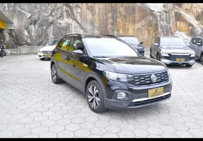 Volkswagen t-cross comfortline 200 1.0 tsi at - preta - 2019/2020