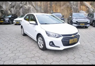 Chevrolet onix ltz 1.0 turbo at  - branca - 2023/2024