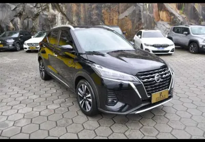 Nissan kicks exclusive 1.6 cvt  - preta - 2021/2022