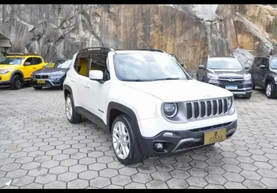 Jeep renegade limited 1.8 at  - branca - 2019/2020