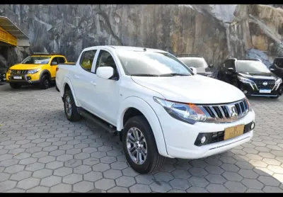 Mitsubishi l200 triton 2.4 sport gls 4x4 at   - branca - 2022/2023