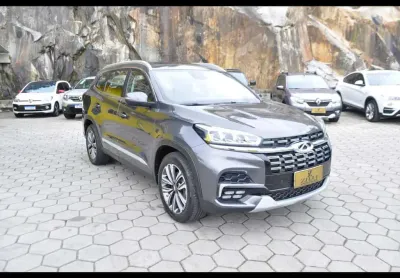 Caoa chery tiggo 8 txs 1.6 tgdi at  - cinza - 2022/2023