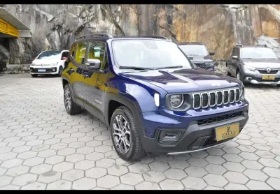Jeep renegade longitude t270 1.3 turbo at - azul - 2022/2023