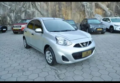 Nissan march s 1.0 mt  - prata - 2014/2015