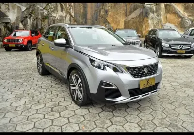 Peugeot 3008 griffe 1.6 thp at - prata - 2017/2018