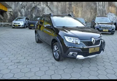 Renault sandero stepway iconic 1.6 at  - preta - 2023/2024