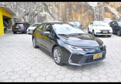 Toyota corolla altis hybrid 1.8 cvt - preta - 2020/2021