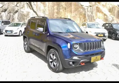 Jeep renegade trailhawk 2.0 turbo 4x4 at  - azul - 2020/2021