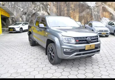 Volkswagen amarok highline cd 3.0 v6 4x4 at  - cinza - 2021/2021