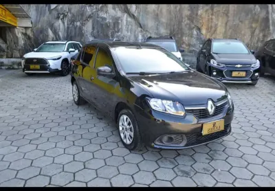 Renault sandero expression 1.0 mt  - preta - 2019/2019