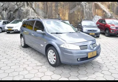 Renault mégane grand tour dynamique 1.6 mt  - cinza - 2012/2013