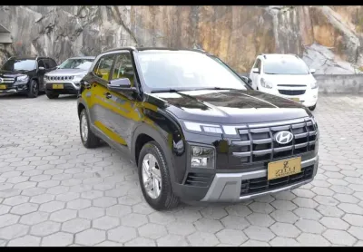 Hyundai creta comfort 1.0 turbo at  - preta - 2025/2025