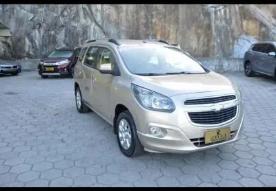 Chevrolet spin ltz 1.8 at - bege - 2013/2014