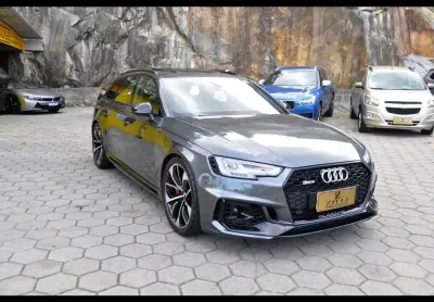 Audi rs4 avant 2.9 v6 tfsi quattro at  - cinza - 2019/2019