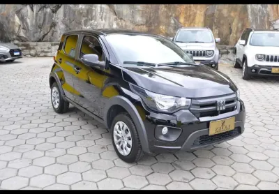 Fiat mobi like 1.0 - preta - 2024/2025