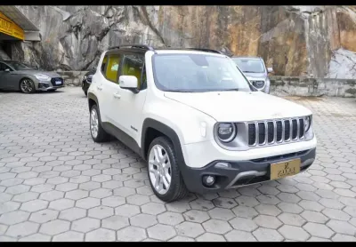 Jeep Renegade LIMITED 1.8 AT (TETO) - Branca - 2021/2021
