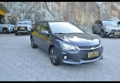 Chevrolet Onix SEDAN PLUS LT 1.0 TURBO AT  - Cinza - 2024/2025