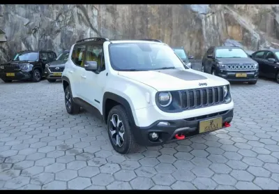 Jeep Renegade TRAILHAWK 2.0 TURBO 4X4 AT  - Branca - 2020/2021
