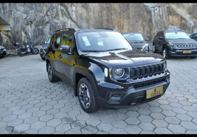 Jeep Renegade SPORT ALTITUDE 1.3 TURBO AT  - Preta - 2024/2025