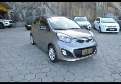 Kia Picanto EX 1.0 AT - Cinza - 2012/2013