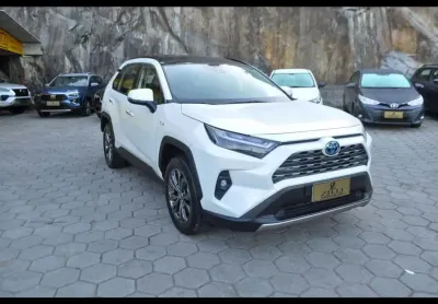 Toyota RAV 2.5 SX CONNECT 4X4 AT (HÍBRIDO) - Branca - 2022/2022