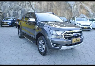 Ford Ranger LIMITED CD 3.2 4X4 AT  - Cinza - 2021/2022